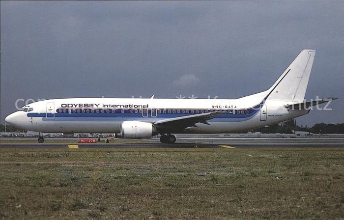 Flugzeuge Zivil Odyssey International Boeing 737-4Y0 c/n 24344 C-GTAJ