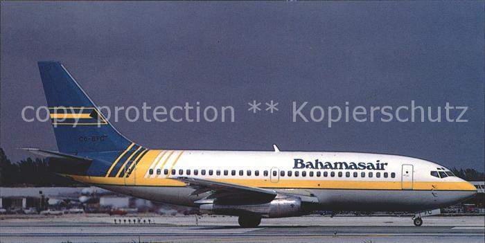 Flugzeuge Zivil Bahamasair Boeing 737-2L9 c/n 21278 C6-BFC