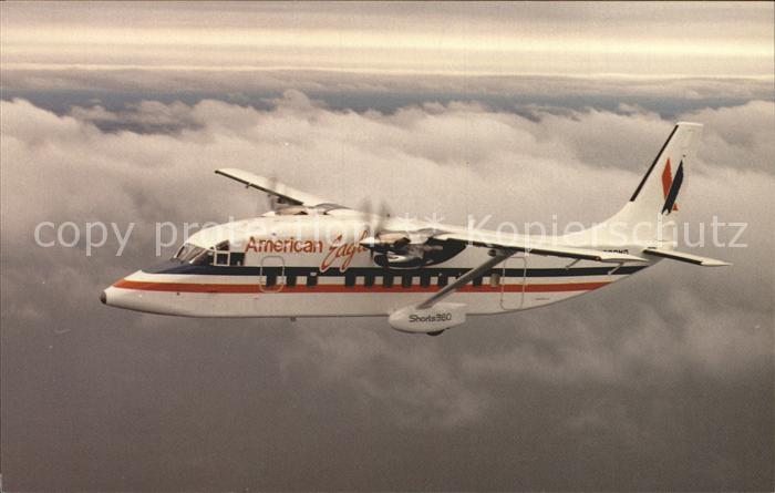 Flugzeuge Zivil American Eagle Shorts 360