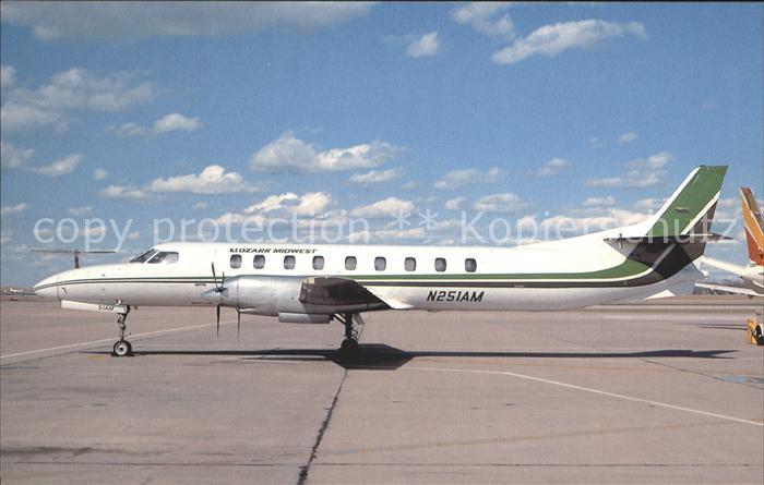 Flugzeuge Zivil Ozark Midwest Swearingen Metro II