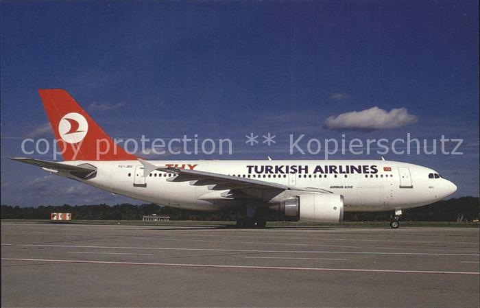 Flugzeuge Zivil Turkish Airlines Airbus 310-304 c/n 537 TC-JDC