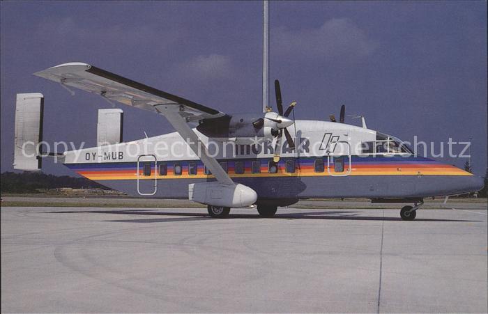 Flugzeuge Zivil Muk Air Shorts 330-200 c/n SH.3069 OY-MUB
