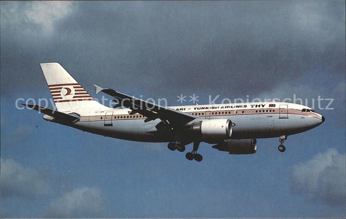 Flugzeuge Zivil THY Turkish Airlines Airbus 310-304 TC-JDA MSN 496