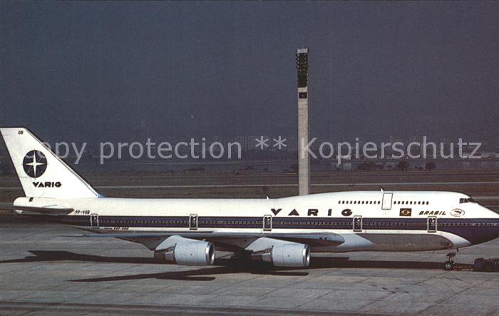 Flugzeuge Zivil Varig SA Boeing 747-341 PP-VOB MSN 24107