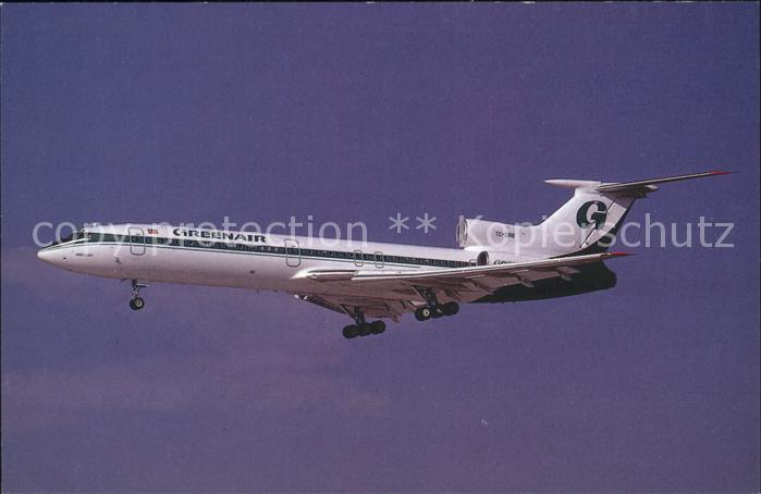 Flugzeuge Zivil Greenair Tupolev TU-154M c/n 833 TC-GRB