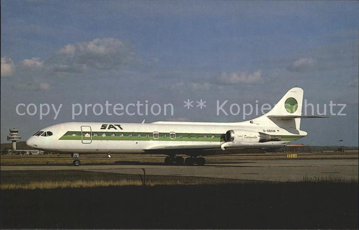 Flugzeuge Zivil SAT Fluggesellschaft Aerospatiale Caravelle 10R D-ABAW c/n 239