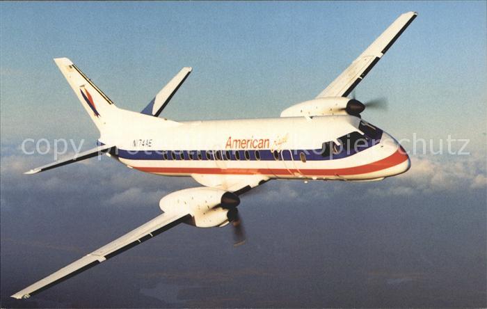 Flugzeuge Zivil American Eagle Saab 340