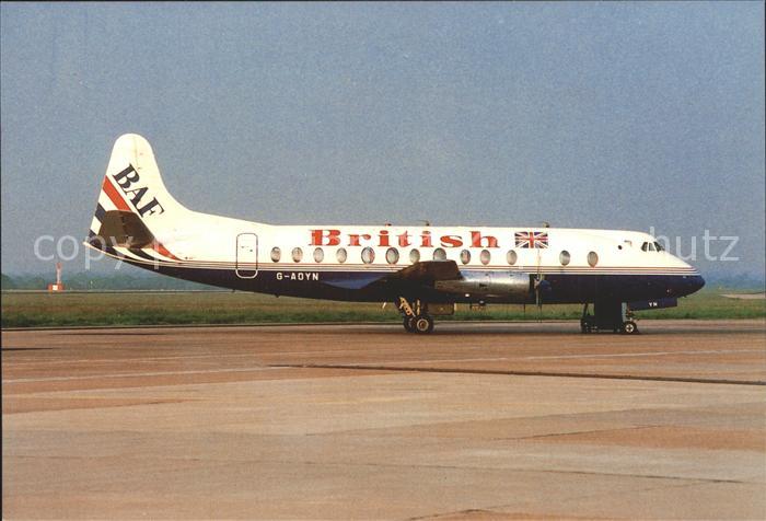 Flugzeuge Zivil B.A.F. Viscount 806 G-AOYN C/N 263