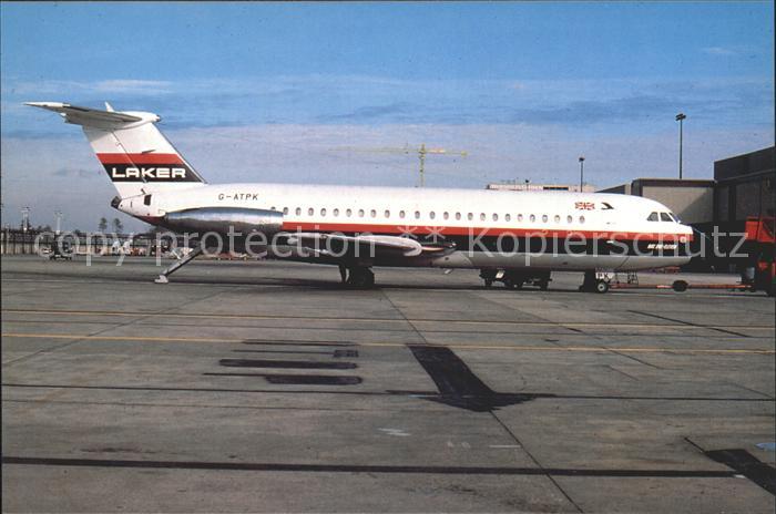 Flugzeuge Zivil Laker Airways BAC 1-11 301 AG G-ATPK C/n 34