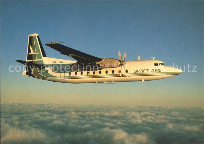 Flugzeuge Zivil Swift Aire Fokker F27 Mk600 PH-EXG