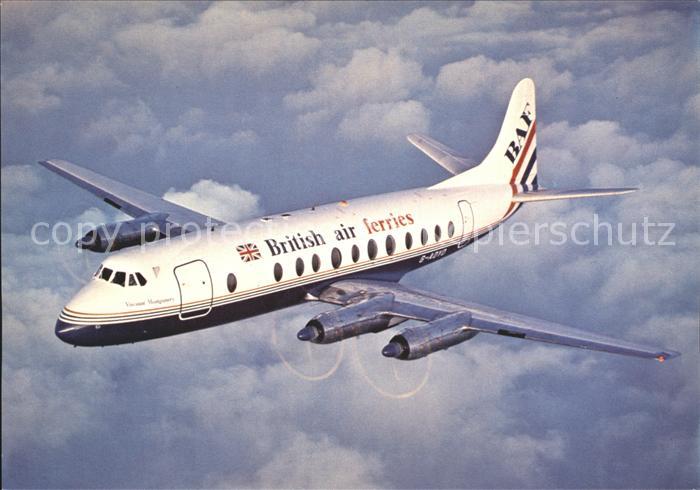 Flugzeuge Zivil British Air Ferries Aerospace 14 Viscount 802/806