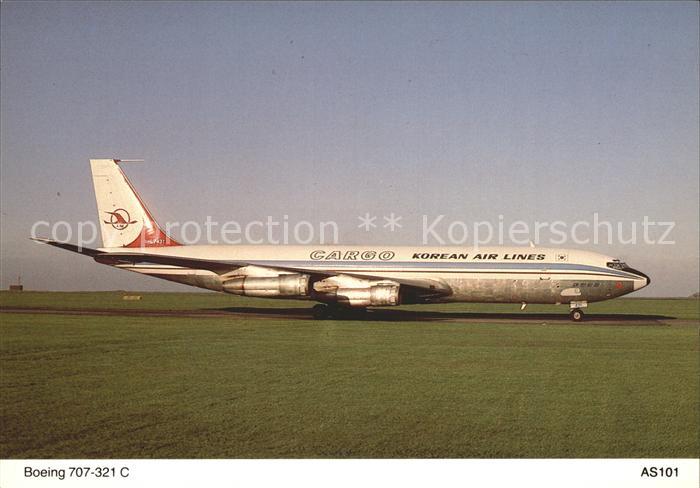 Flugzeuge Zivil Korean Air Lines Boeing 707-321C HL-7431