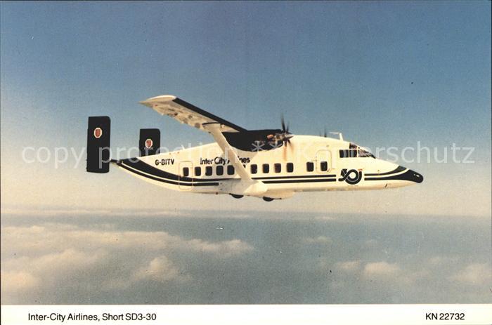 Flugzeuge Zivil Inter-City Airlines Short SD3-30