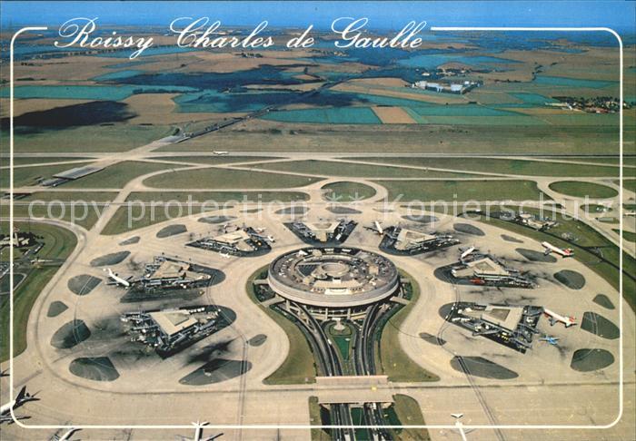 Flughafen Airport Aeroporto Charles de Gaulle Roissy