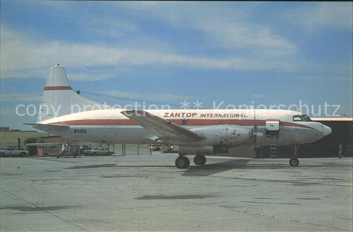 Flugzeuge Zivil Zantop International Convair CV640 N341