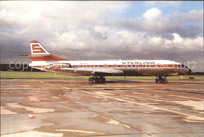 Flugzeuge Zivil Sterling Airways OY-STH SE.210 Caravelle 10B C/N 262