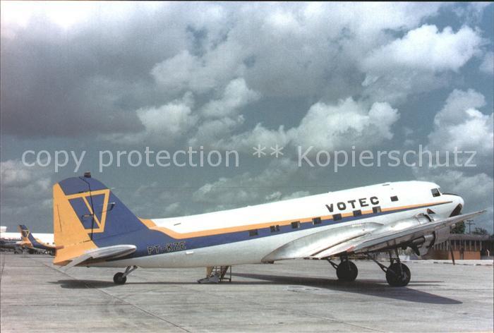 Flugzeuge Zivil Votec Douglas DC-3 PT-KZE cn 34266 C-478-DK