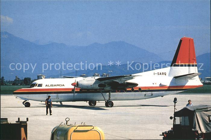 Flugzeuge Zivil Alisarda Fokker DF-27 Douglas DC8 I-SARQ
