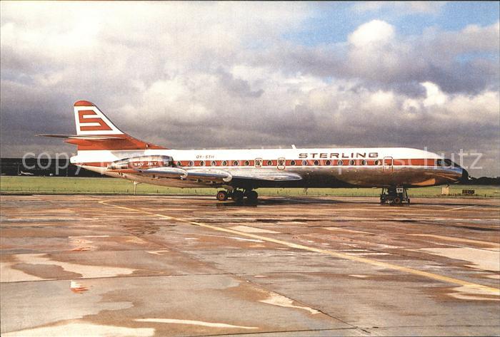 Flugzeuge Zivil Sterling Airways SE.210 Caravelle 10B OY-STH C/N 262