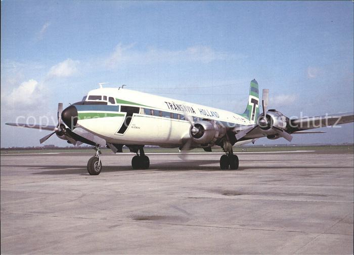 Flugzeuge Zivil Transavia Holland Douglas DC-6 B