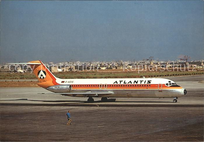 Flugzeuge Zivil Atlantis DC-9 D-ADIS