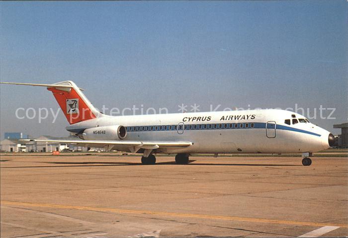 Flugzeuge Zivil Cyprus Airways Douglas DC-9-15 N54648