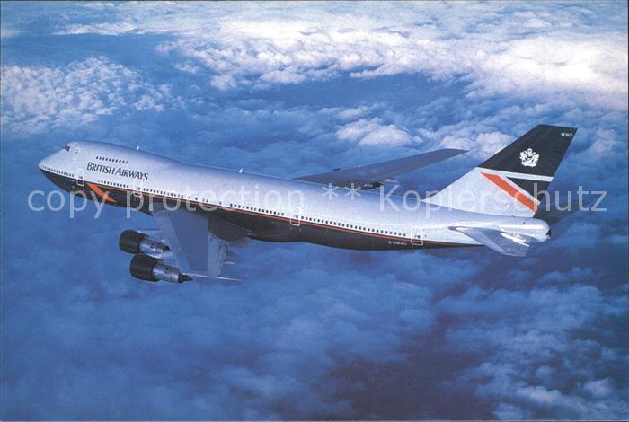 Flugzeuge Zivil British Airways Boeing 747-136 G-AWNO