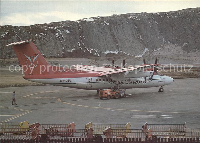 Flugzeuge Zivil Greenlandair/Groenlandsfly De Havilland Dash 7-103 OY-CBU