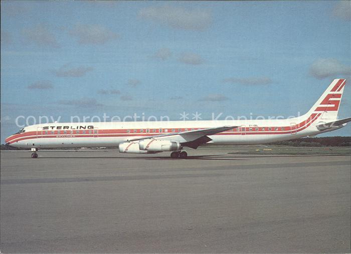Flugzeuge Zivil Sterling Airways DC-8-63