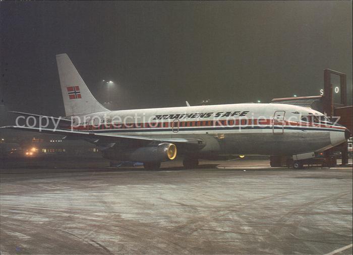 Flugzeuge Zivil Braathens S.A.F.E. Boeing 737-205