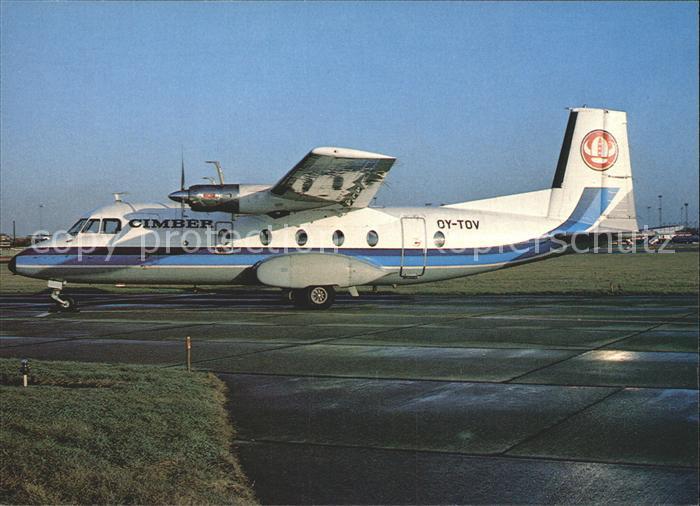 Flugzeuge Zivil Cimber Air Aerospatiale Nord 262A-30 OY