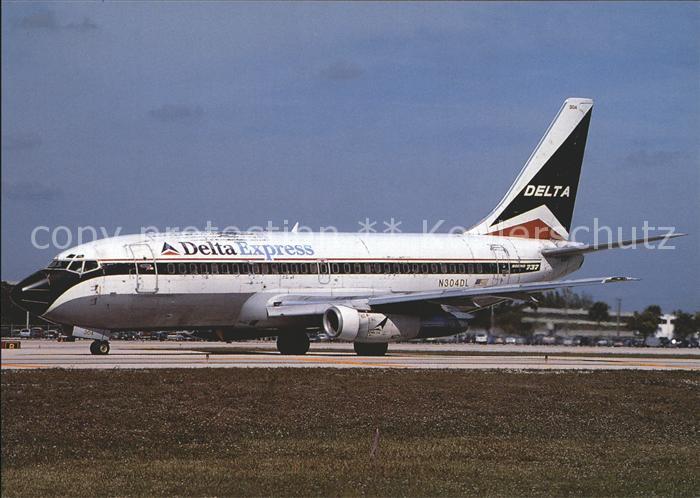 Flugzeuge Zivil Delta Express Boeing 737-232 N304DL Cn 23076/995