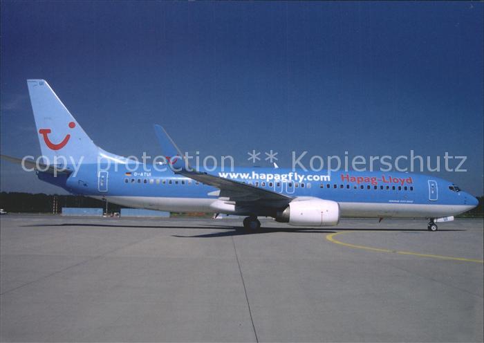 Flugzeuge Zivil Hapag Lloyd Boeing 737-800 D-ATUI Cn 30287/1308