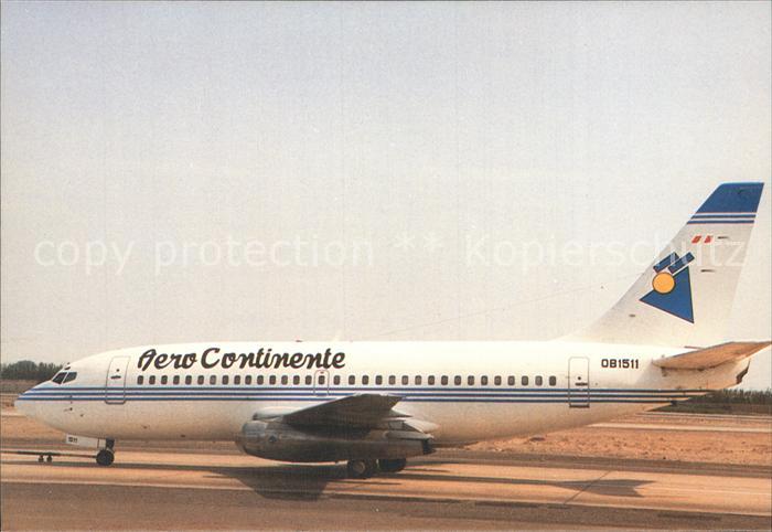 Flugzeuge Zivil Aero Continente Peru B737-281 OB-1511