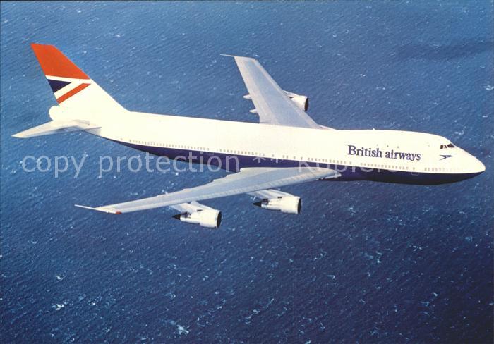 Flugzeuge Zivil British Airways Boeing 747 Jumbo