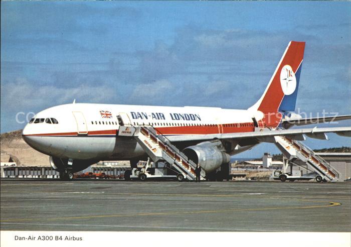 Flugzeuge Zivil Dan-Air A300 B4 Airbus