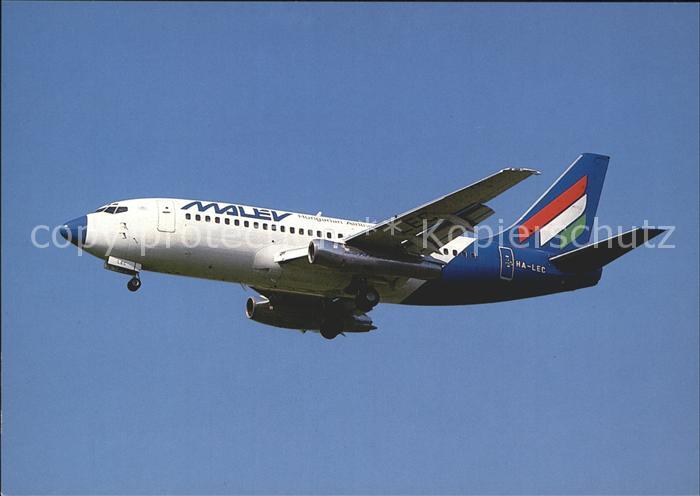 Flugzeuge Zivil Malev Hungarian Airlines Boeing 737-200