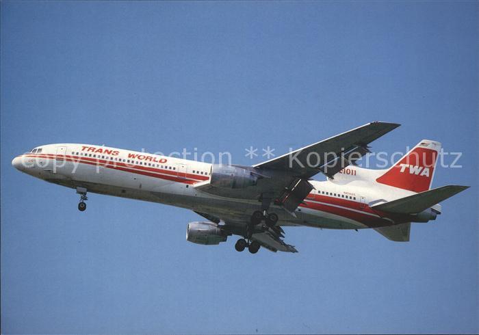 Flugzeuge Zivil TWA Trans World Airlines Lockheed TriStar L-1011