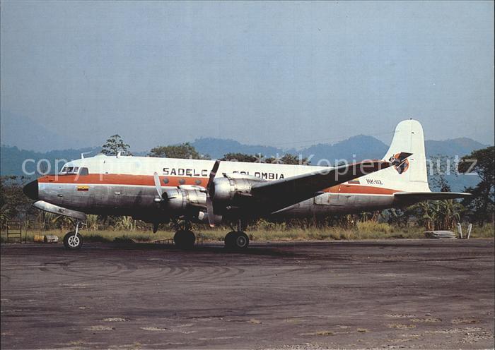 Flugzeuge Zivil Sadelca Colombia Douglas DC-4 HK-112