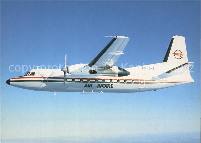 Flugzeuge Zivil Air Ivoire Fokker F27 Mk600 PH-EXE