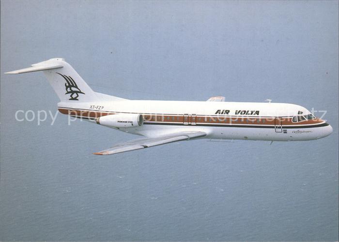 Flugzeuge Zivil Air Volta Fokker F28 Mk4000 XT-FZP