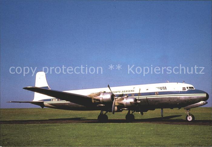 Flugzeuge Zivil UTA Douglas DC-6B F-BGOB Cn 43833