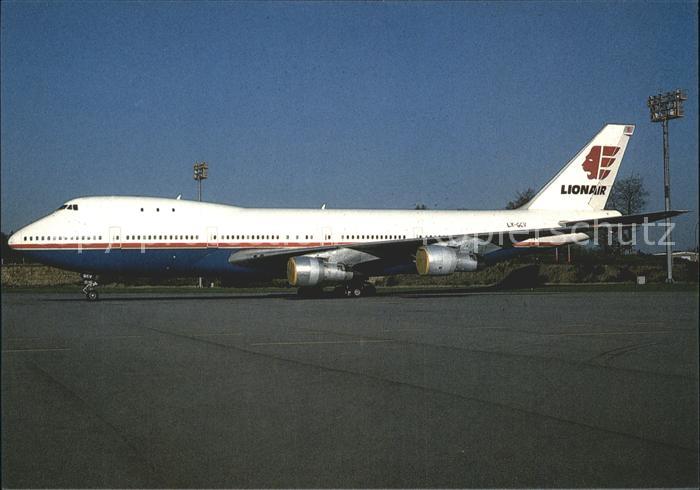 Flugzeuge Zivil Lionair Boeing 747-121 LX-GCV