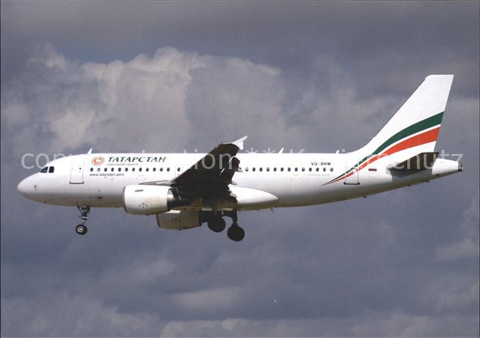Flugzeuge Zivil Tatarstan Airlines A319-112 VQ-BMM c/n 3171