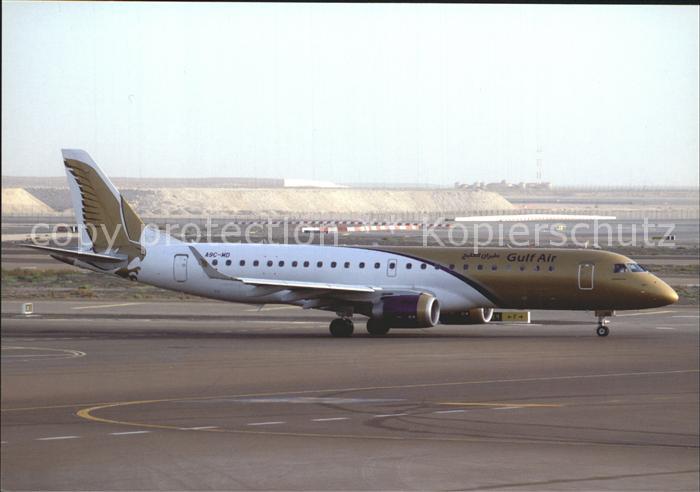 Flugzeuge Zivil Gulf Air EMB-190AR A9C-MD c/n 19000373