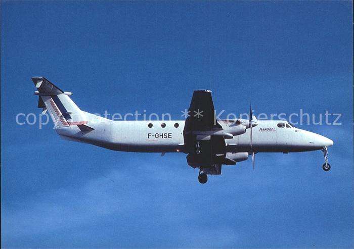 Flugzeuge Zivil Flandre Air Beechcraft Beech 1900C Airliner