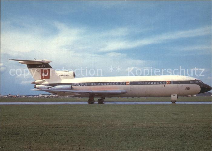 Flugzeuge Zivil British European Airways Hawker Siddeley Trident 1C G-ARPX