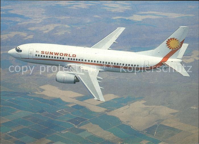 Flugzeuge Zivil Sunworld International Airways Boeing 737-300
