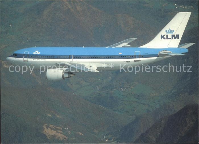 Flugzeuge Zivil KLM Airbus A-310