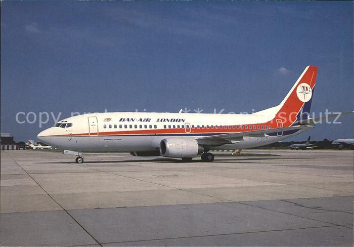 Flugzeuge Zivil Dan-Air London Boeing 737-300 G-SCUH